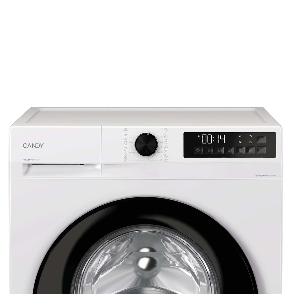 Mașină de spălat rufe Candy GD 38SB6-S, 8 kg, 1300 rpm, albă