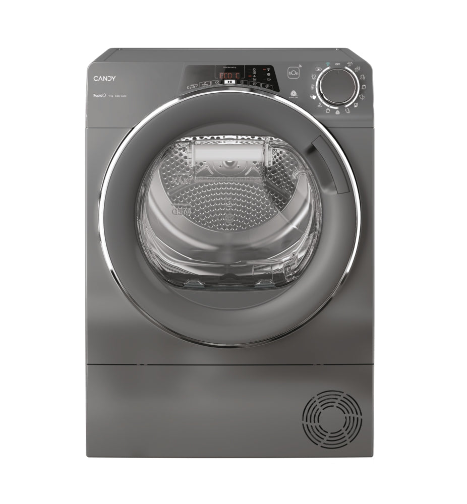 Uscător de rufe Candy ROE H9A2TCERX-S, 9 kg, pompă de căldură, antracit