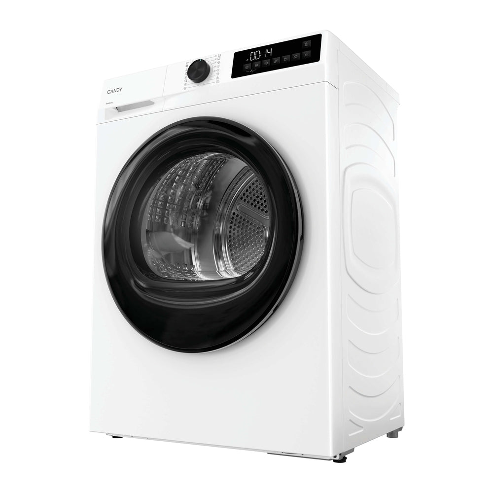 Uscător de rufe Candy GDL 8N1B-S, 8 kg, pompă de căldură, alb