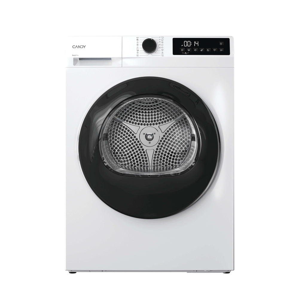 Uscător de rufe Candy GD 10N2B-S, 10 kg, alb