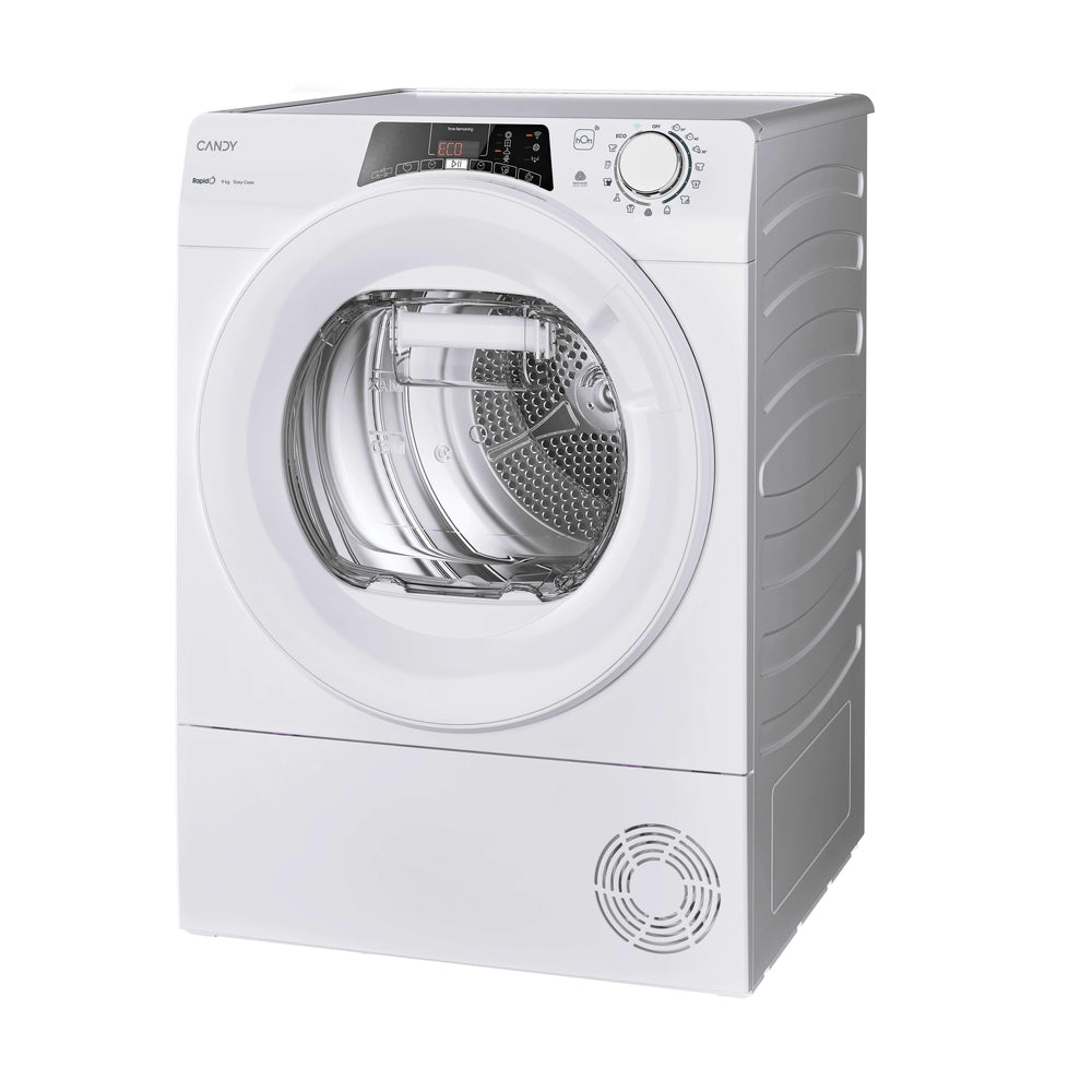 Uscător de rufe Candy RO EH9N2TE-S, 9 kg, pompă de căldură, alb