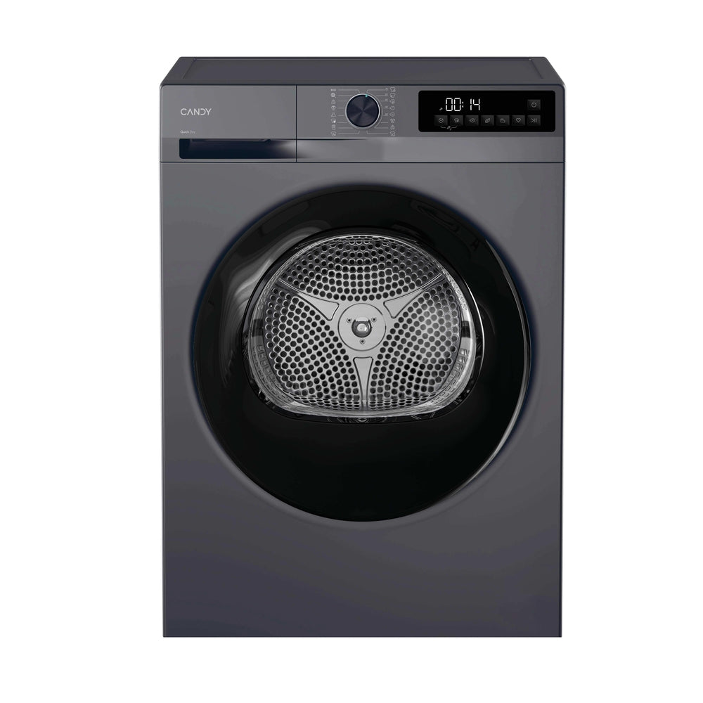Uscător de rufe Candy GD 9N2BR-S, 9 kg, gri