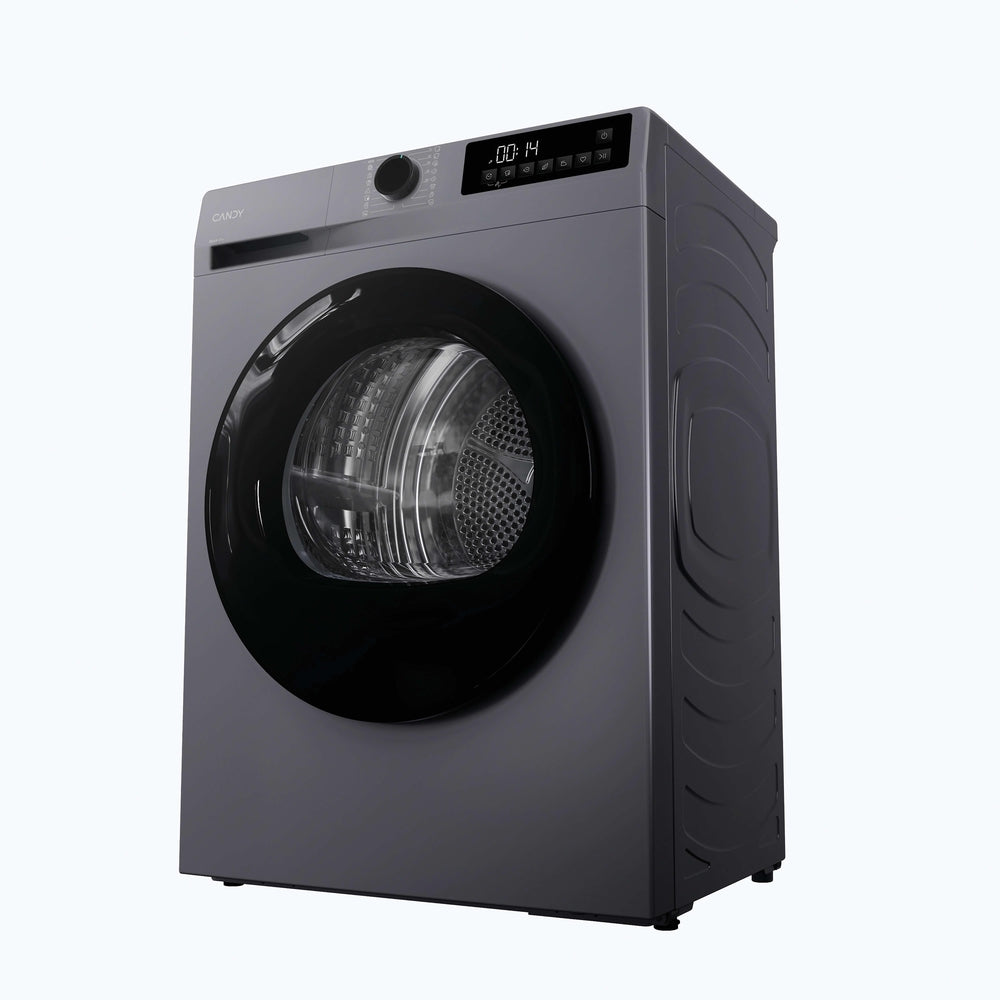 Uscător de rufe Candy GD 9N2BR-S, 9 kg, gri