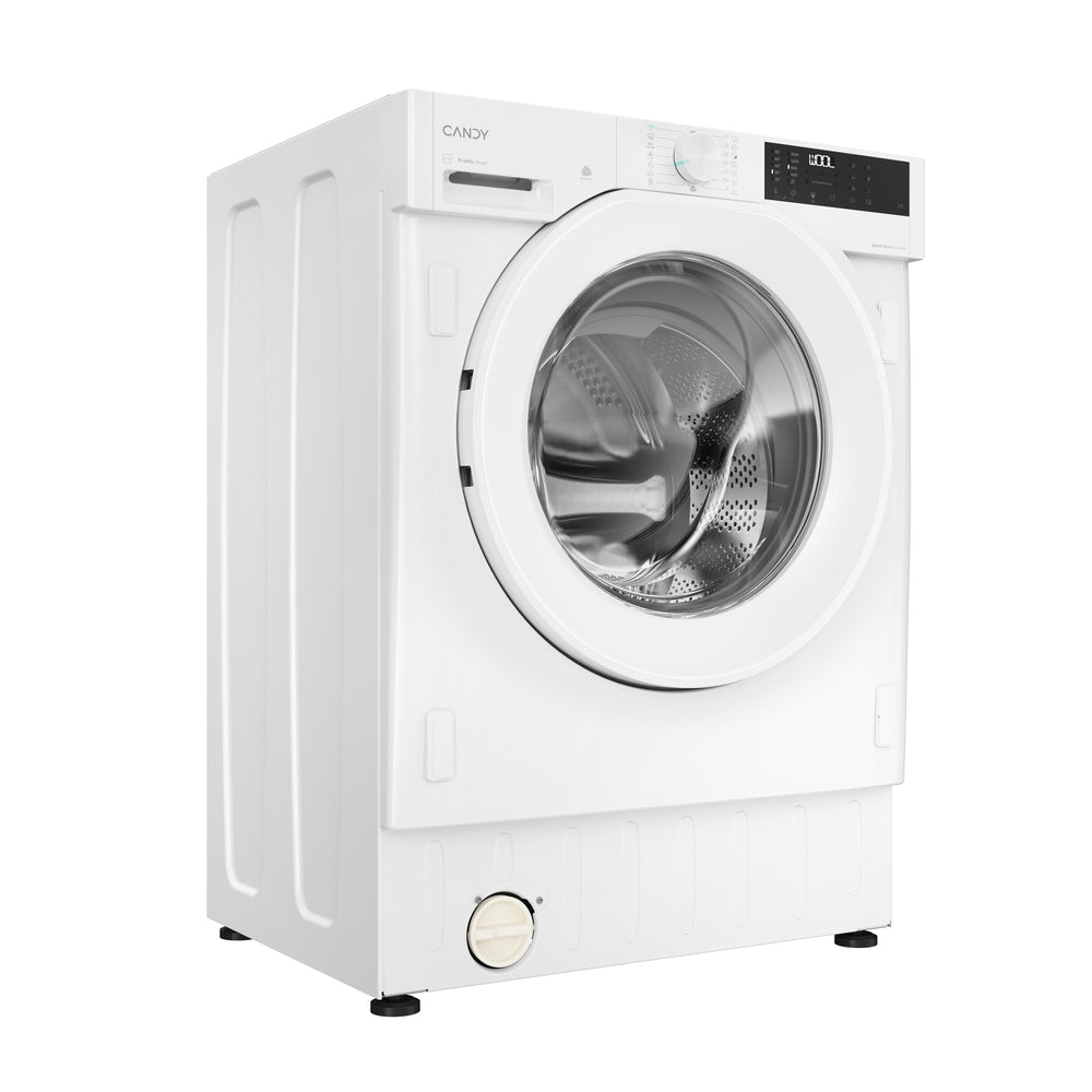 Mașină de spălat rufe cu uscător încorporabilă Candy BC4S495M4D8-S, 5 kg / 5 kg, 1400 rpm, albă