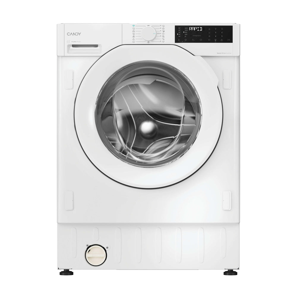 Mașină de spălat rufe încorporabilă Candy BC4S68M6D8J-S, 8 kg, 1600 rpm, albă