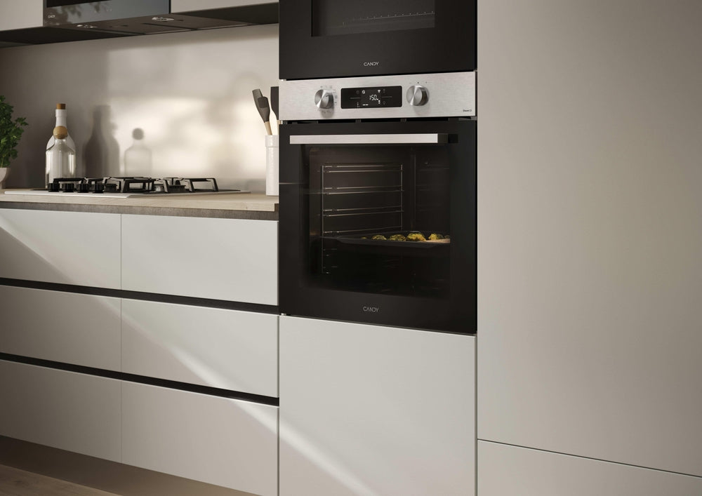 Cuptor încorporabil Candy CA6 N5B3EYTX, 78 l, curățare pirolitică, inox