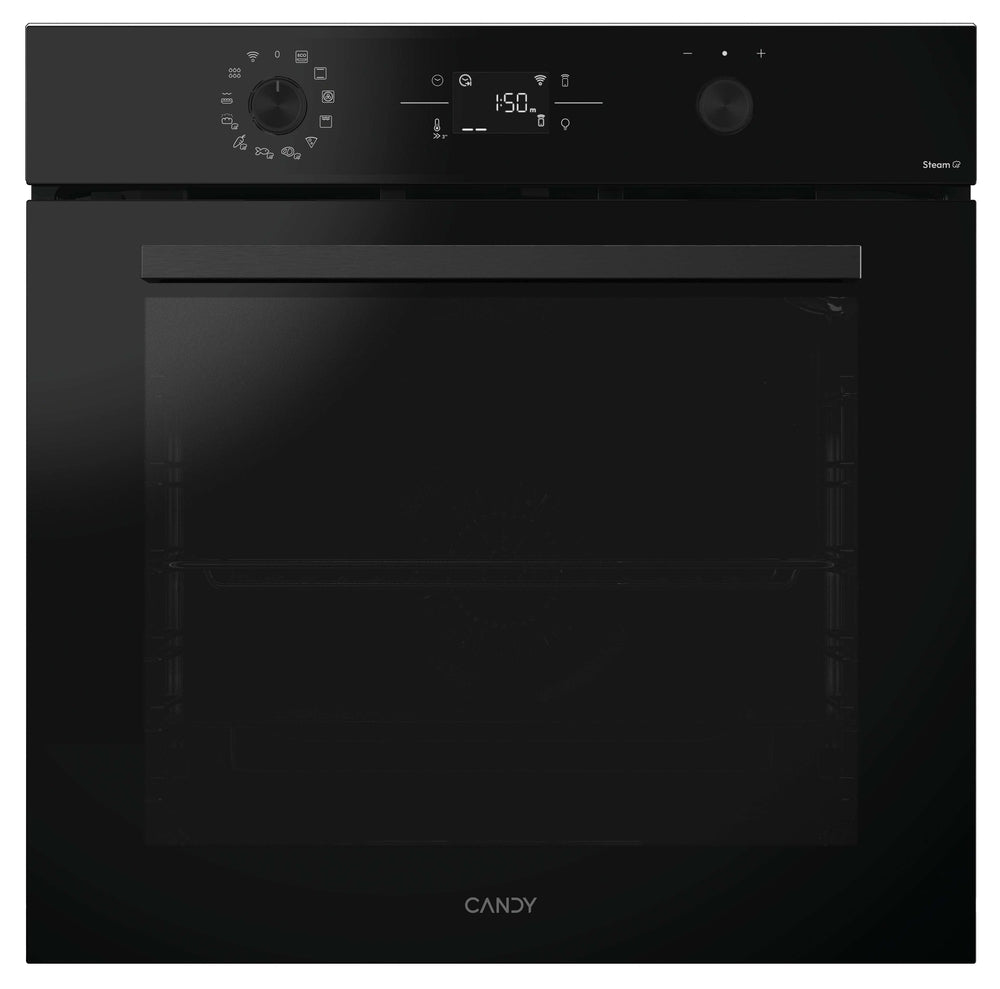 Cuptor încorporabil Candy CA6 NP5B3EHTB, 78 l, curățare hidrolitică, negru