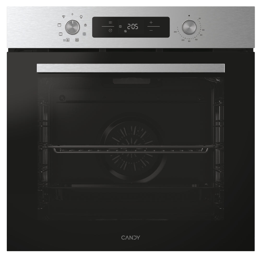 Cuptor încorporabil Candy CA6 NP3T3HTX, 78 l, curățare hidrolitică, inox