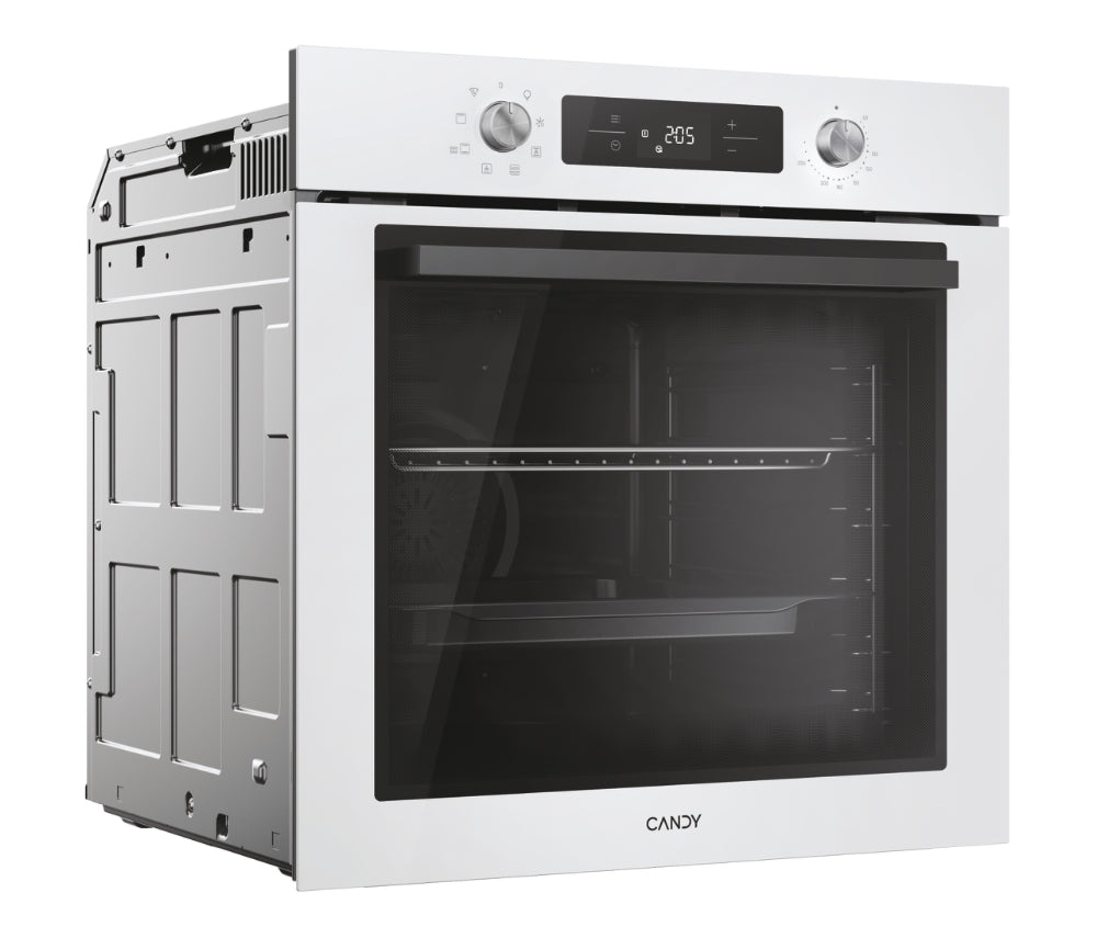Cuptor încorporabil Candy CA6 NP3T2HTW, 78 l, curățare hidrolitică, alb