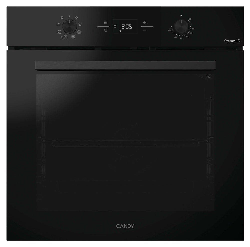 Cuptor încorporabil Candy CA6 NP3T3EHTB, 78 l, curățare hidrolitică, negru