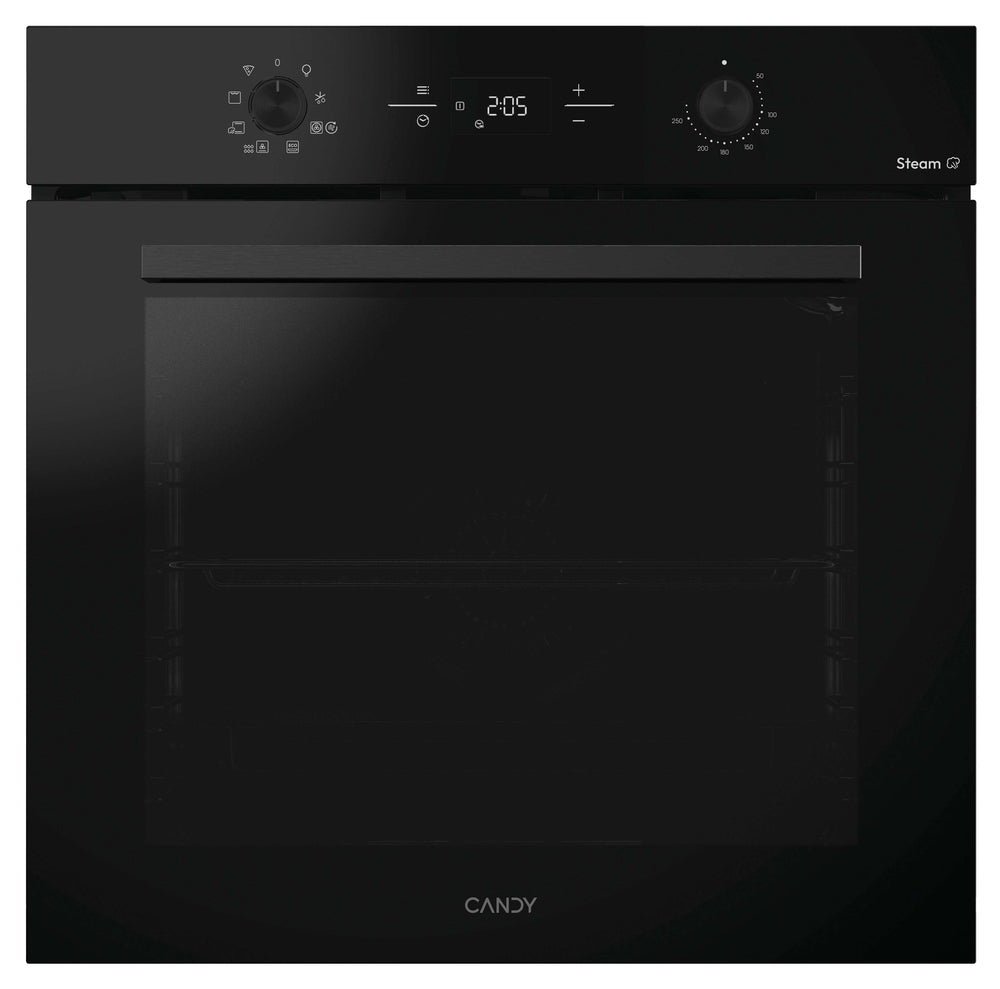 Cuptor încorporabil Candy CA6 NP3AT3EHTB, 78 l, curățare hidrolitică, negru