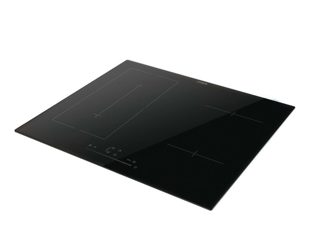 Plită cu inducție Candy CIES64MCA, 59 cm, 4 zone, neagră