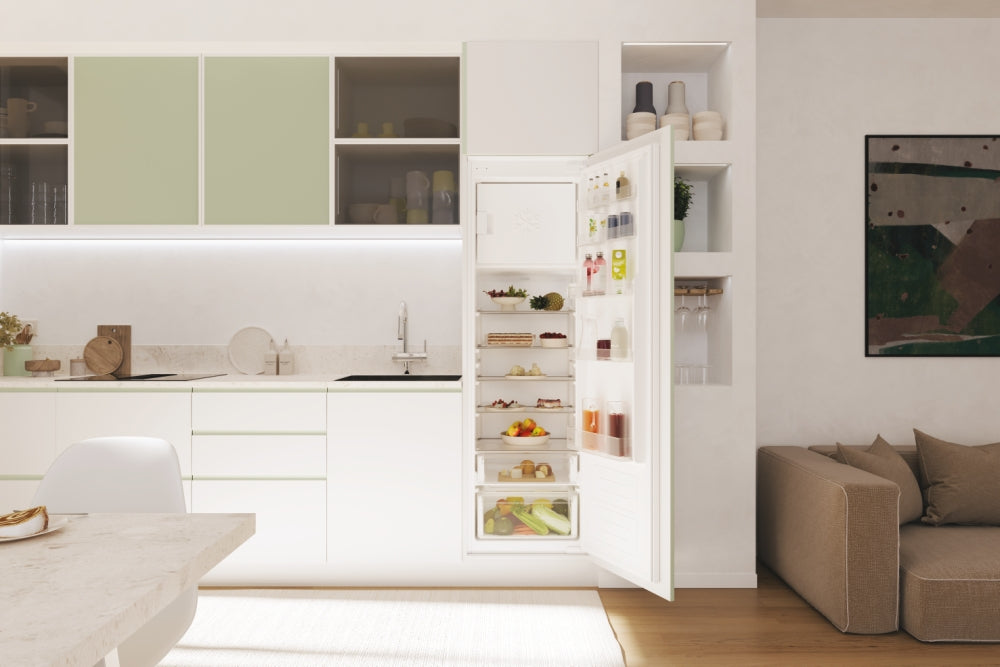 Frigider încorporabil Candy CM4S518EW, 286 l, alb