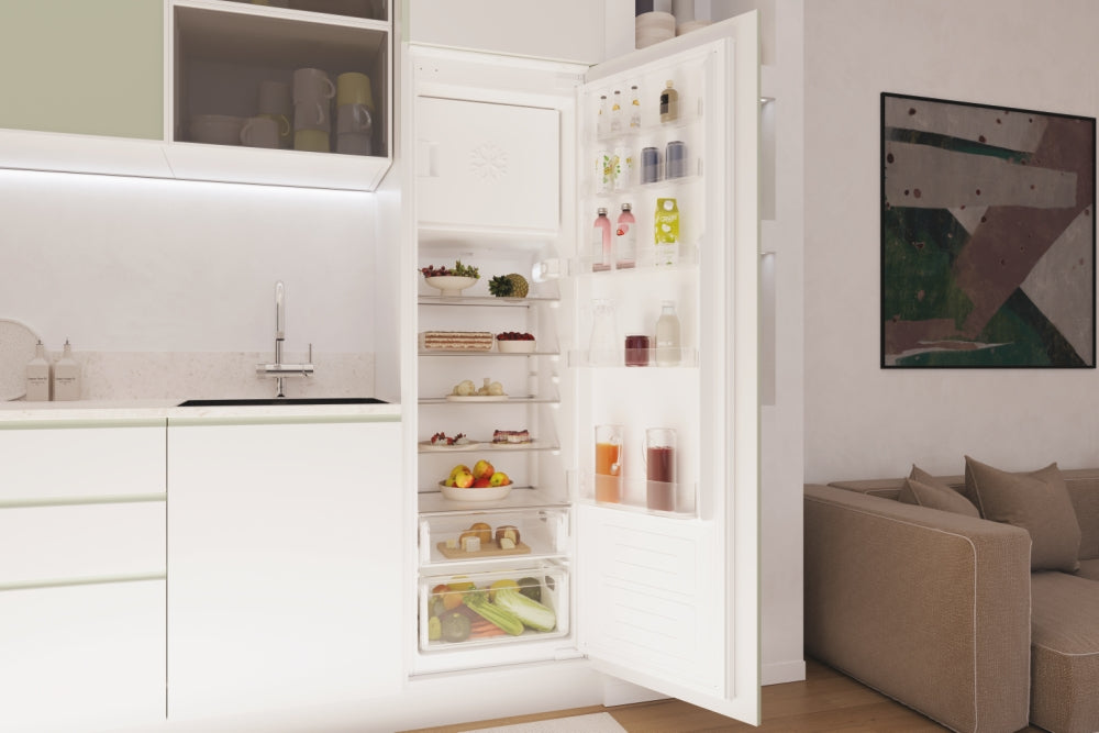 Frigider încorporabil Candy CM4S518EW, 286 l, alb