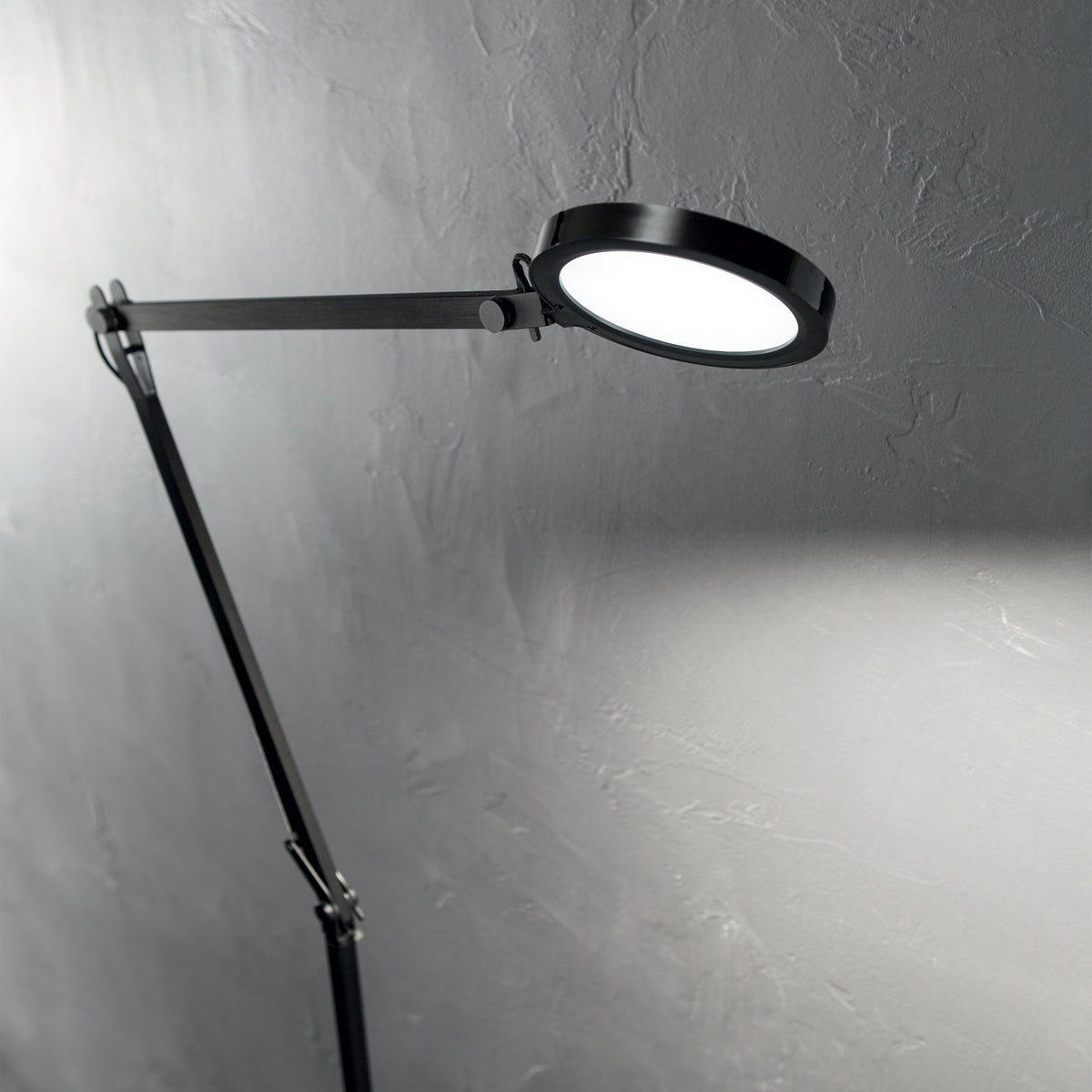Lampadar Ideal Lux Futura, negru, 204949