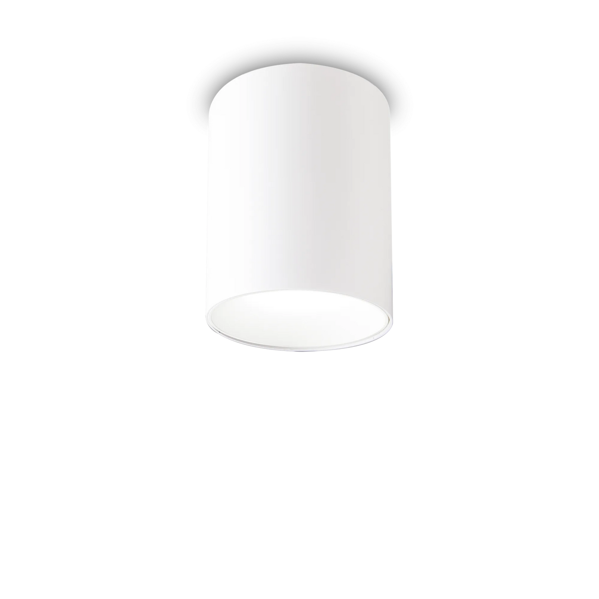Plafonieră Ideal Lux Nitro Round 3000K, alb, Ø8 cm, 205991