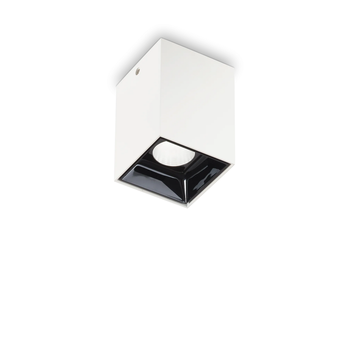 Plafonieră Ideal Lux Nitro Square 3000K, alb, Ø5 cm, 206035