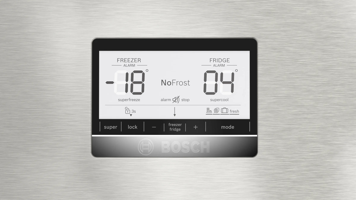 Combină frigorifică Bosch KGN86AIDR, Seria 6, 631 l, Total No Frost, inox