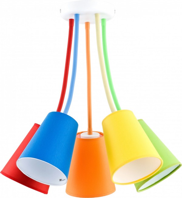 Plafonieră TK Lighting Wire Colour 5, 2107