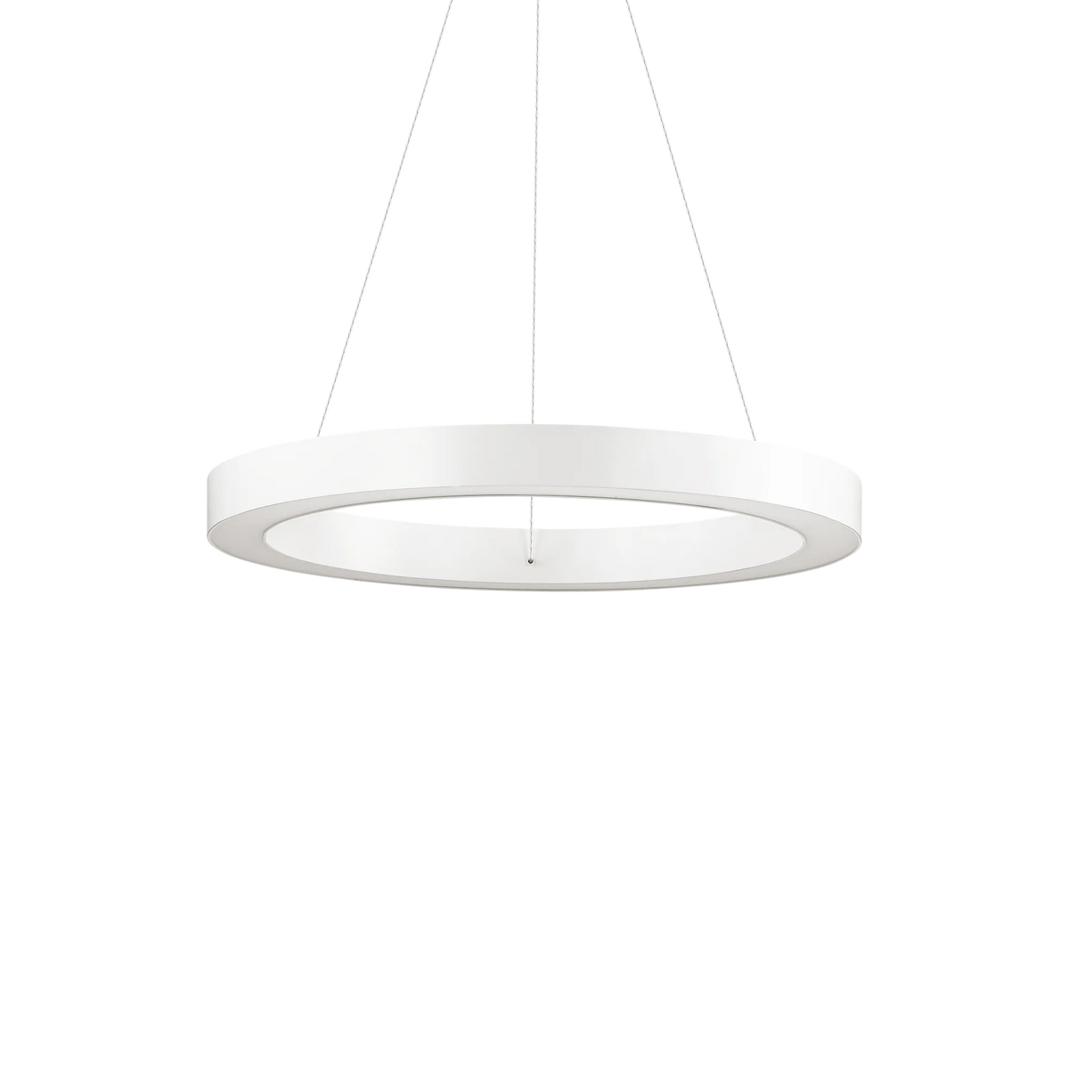 Lustră Ideal Lux Oracle, alb, Ø50 cm, 211404