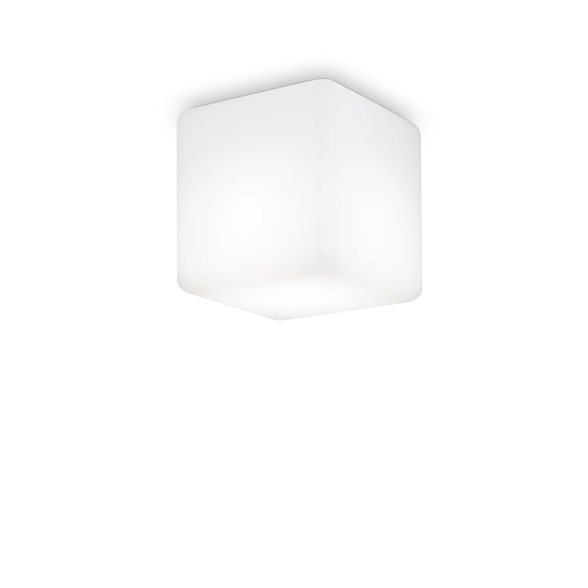 Plafonieră de exterior Ideal Lux Luna PL1, Ø11 cm, 213200