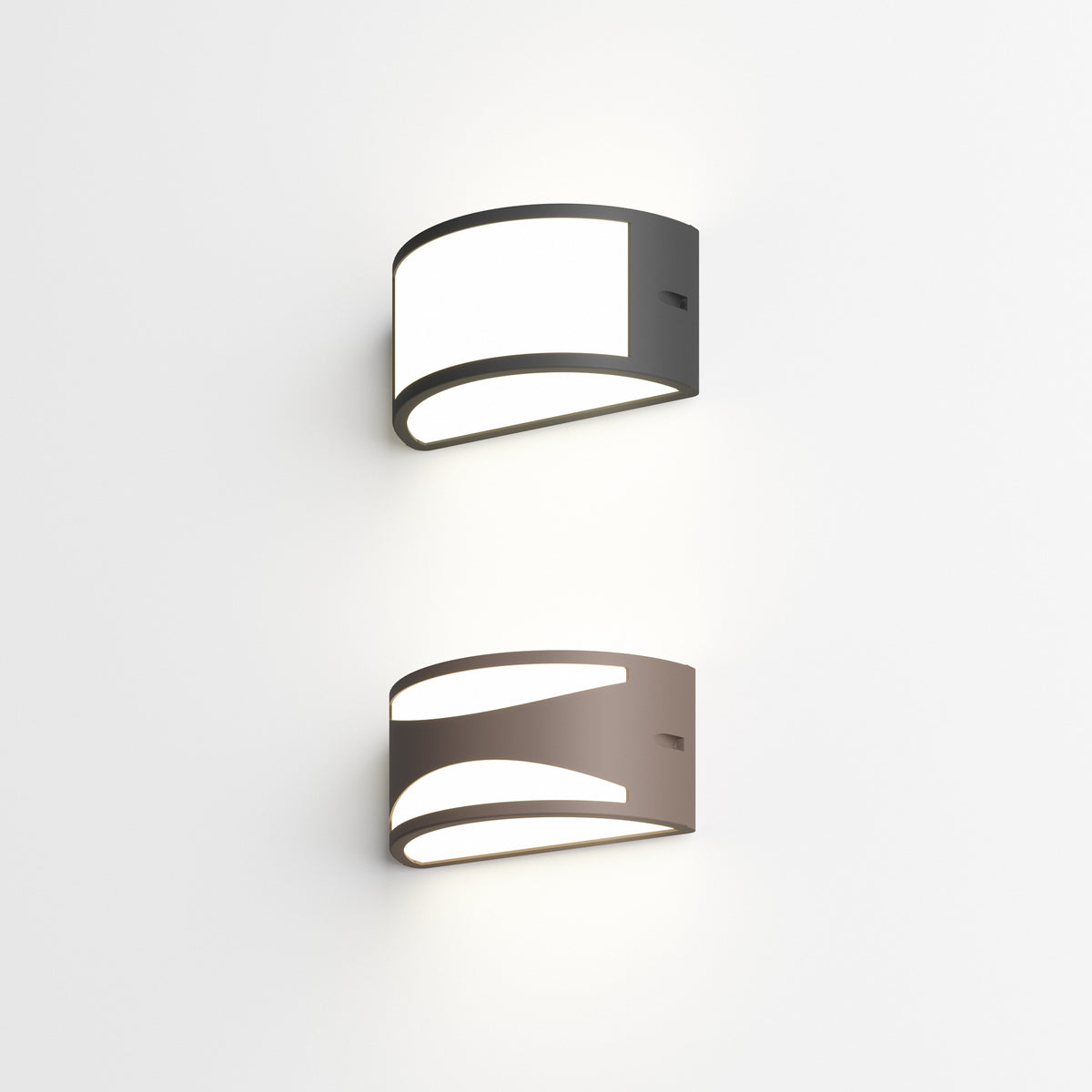 Aplică de exterior Ideal Lux Rex-1 AP1 Caffe, 213217