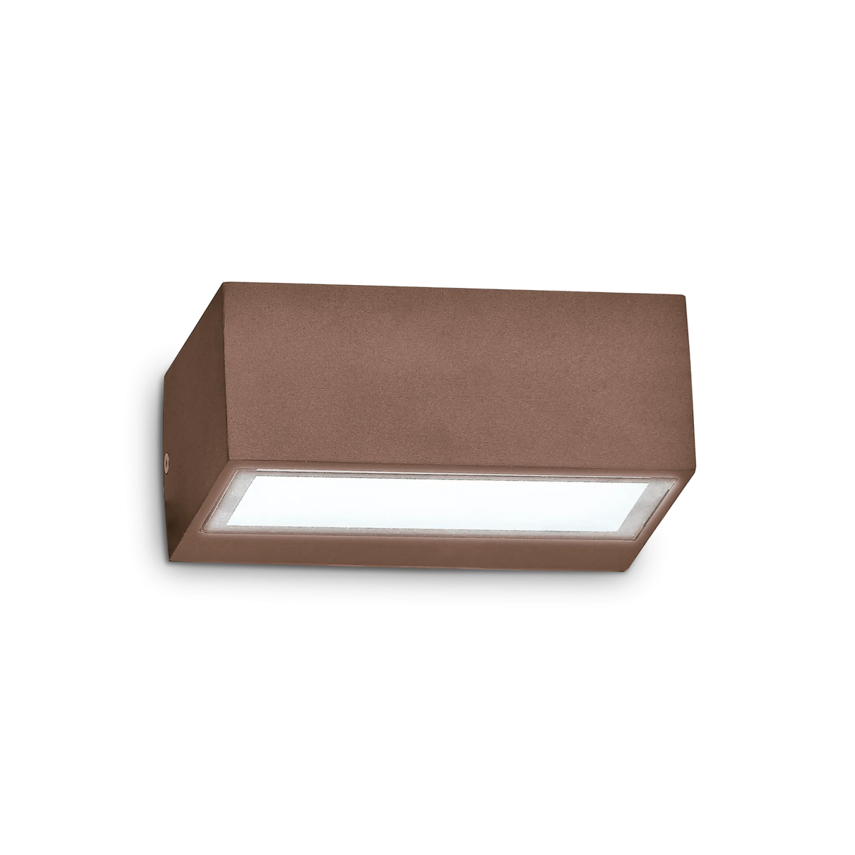 Aplică de exterior Ideal Lux Twin AP1, cafea, 213330