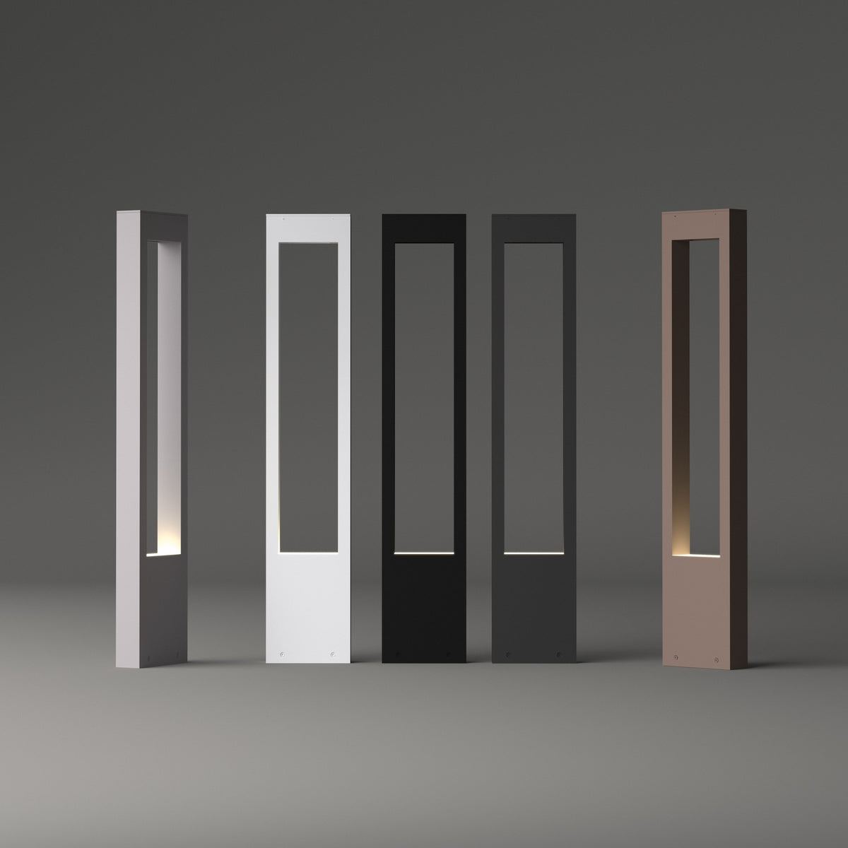 Stâlp de iluminat exterior Ideal Lux Vega PT1, cafea, 213361