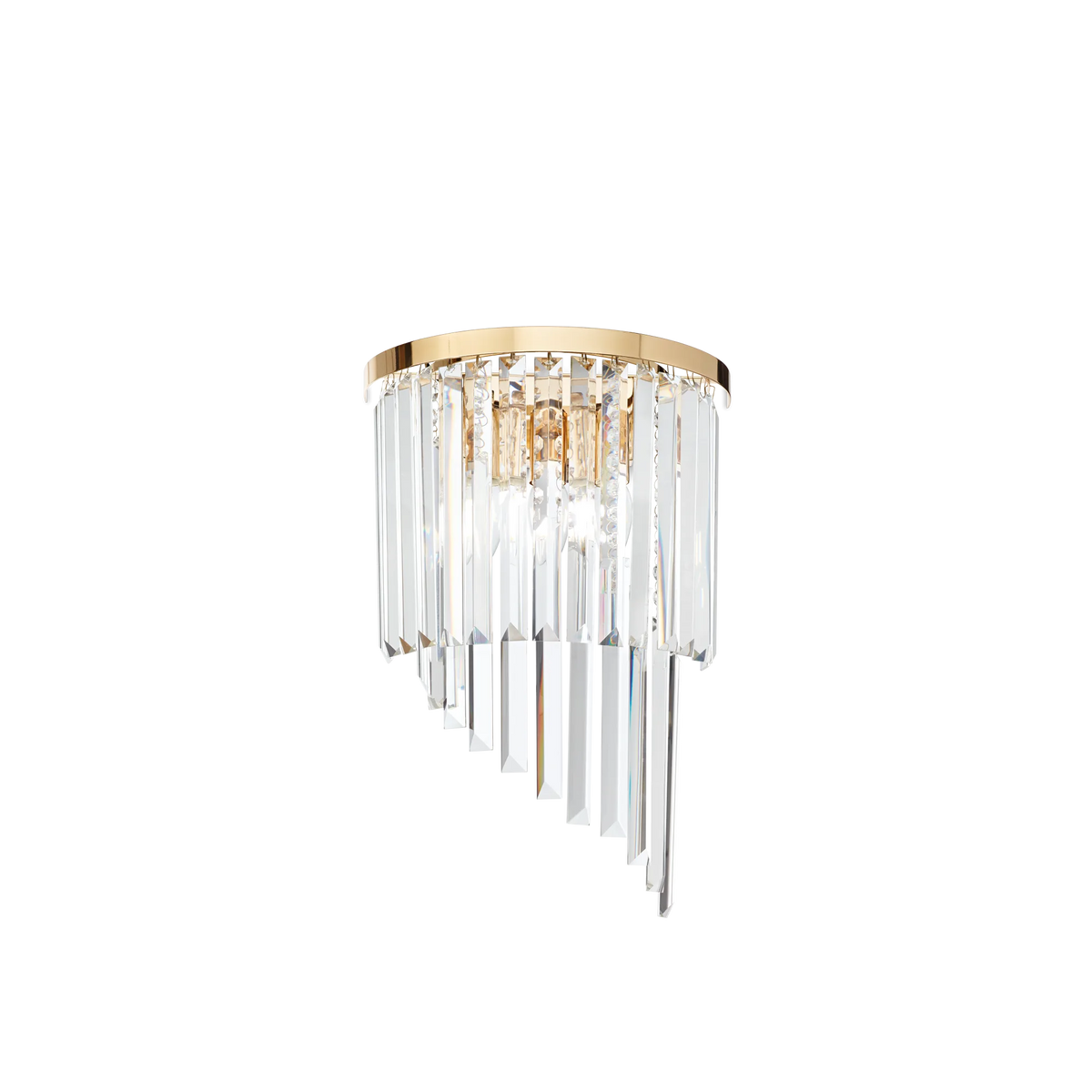 Aplică Ideal Lux Carlton AP3, auriu, 213491