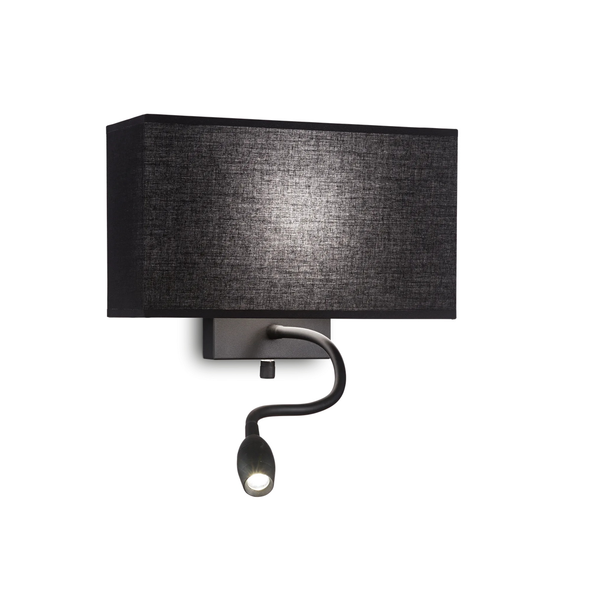 Aplică Ideal Lux Hotel AP2 All Black, 215709