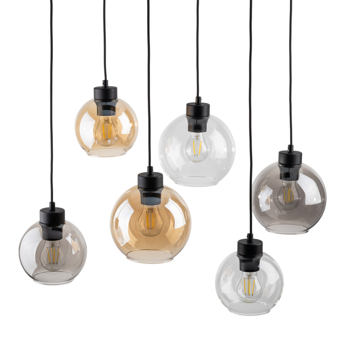 Lampa suspendata Cubus 6 surse de lumina TK 2164