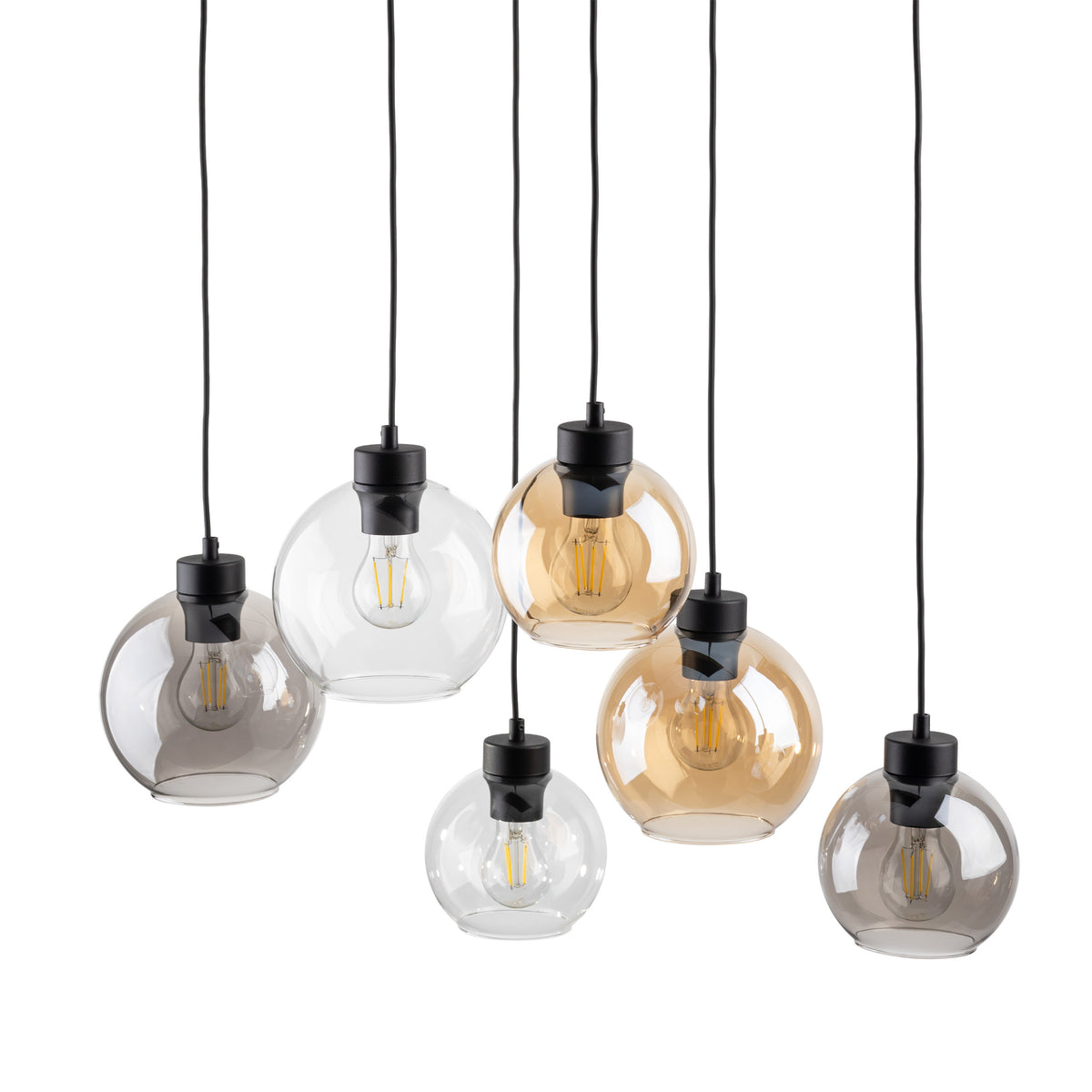 Lampa suspendata Cubus 6 surse de lumina TK 2164