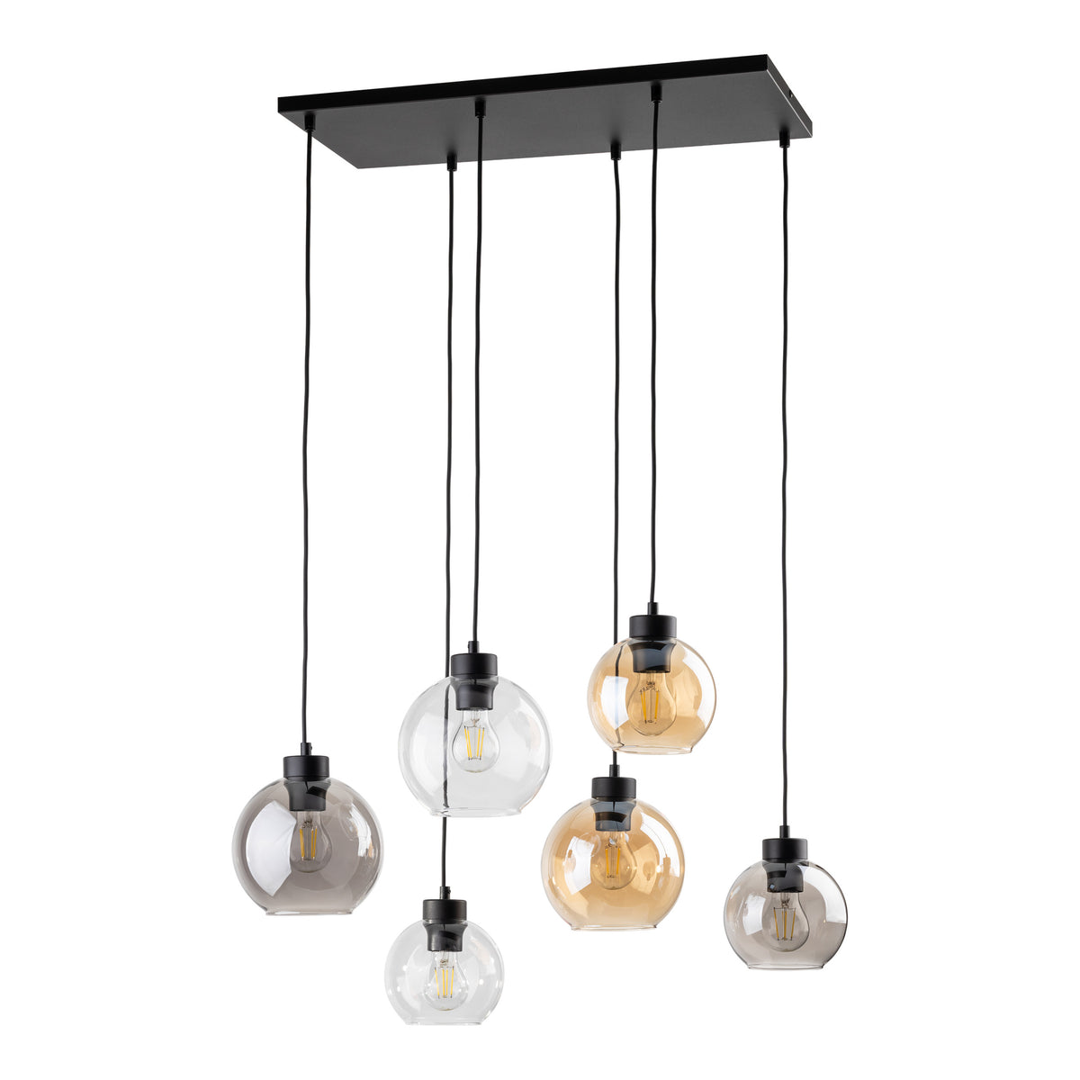 Lampa suspendata Cubus 6 surse de lumina TK 2164