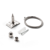 FLUO KIT SINGLE STEEL CABLE 2 MT