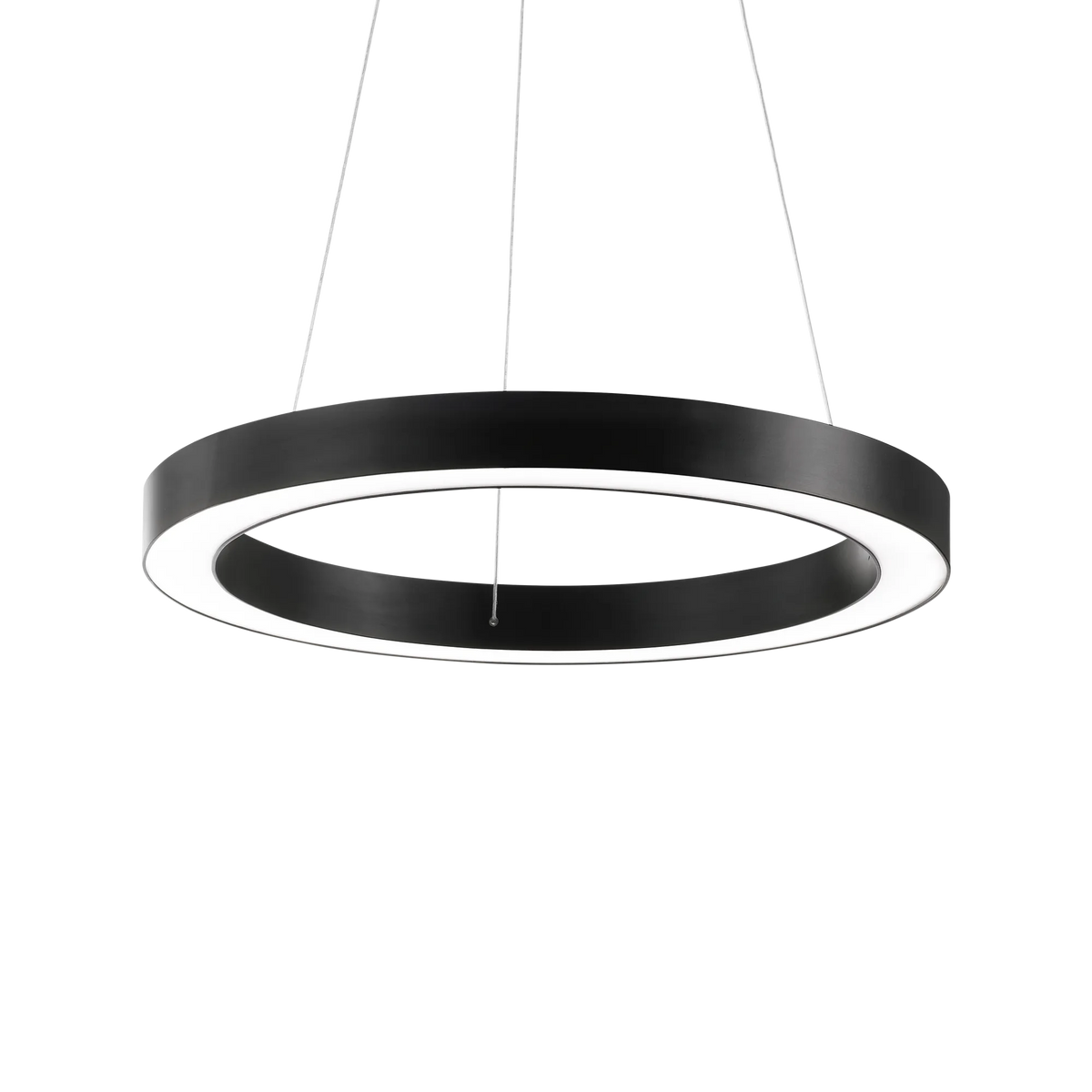Lustră Ideal Lux Oracle, negru, Ø70 cm, 222110