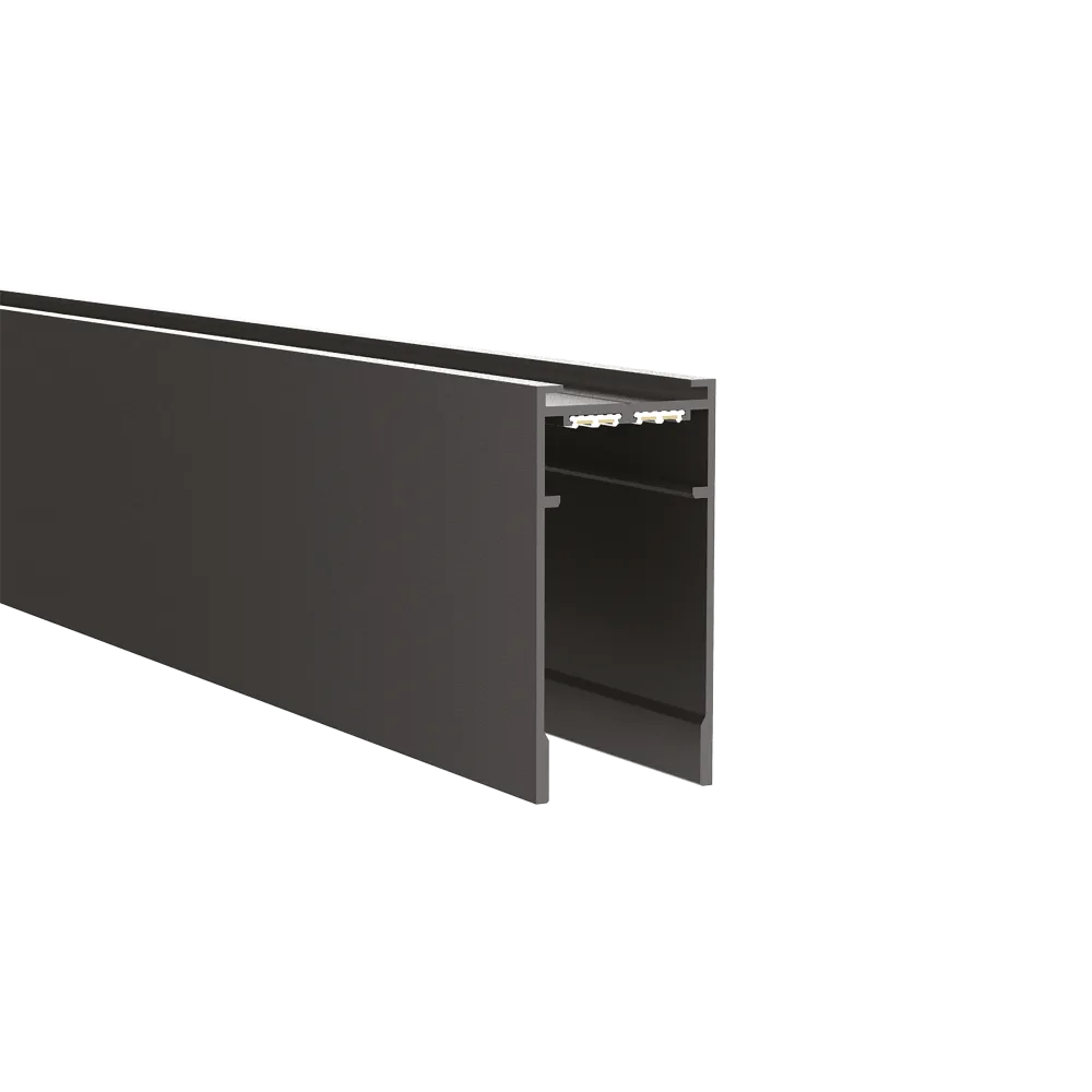 Profil LED aplicat Ideal Lux Arca, 1000 mm, negru, 222745