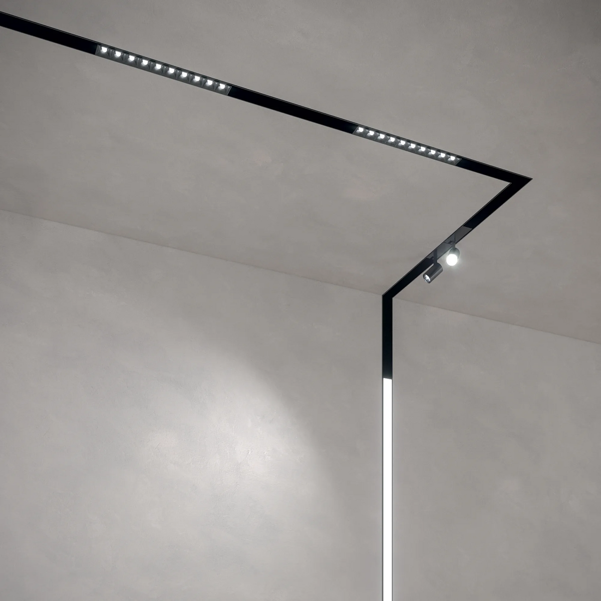 Spot Ideal Lux Arca Accent 15W 4000K, negru, 223001