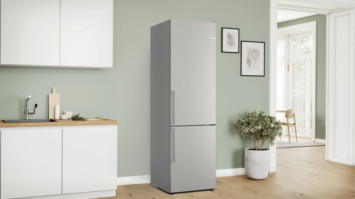 Combină frigorifică Bosch KGN39VIBT, Seria 4, 363 l, Total No Frost, inox