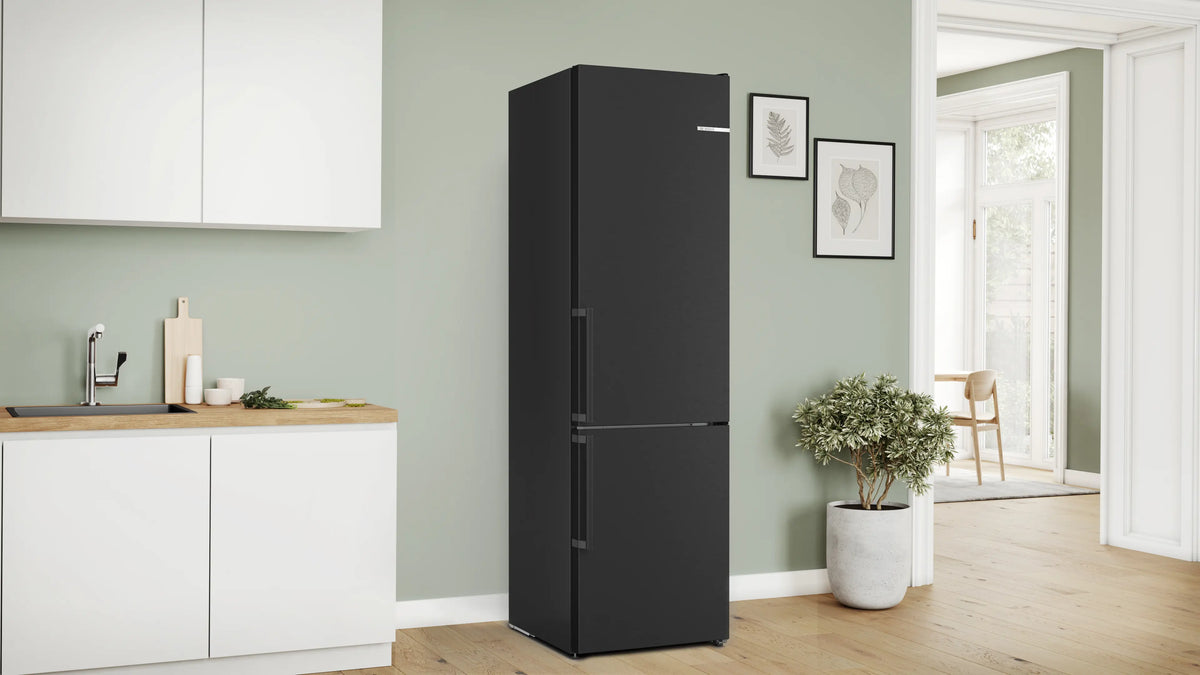 Combină frigorifică Bosch KGN39VXCT, Seria 4, 363 l, Total No Frost, inox