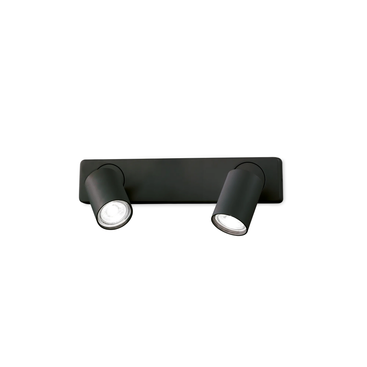 Aplică Ideal Lux Rudy AP2 Round, negru, 229034