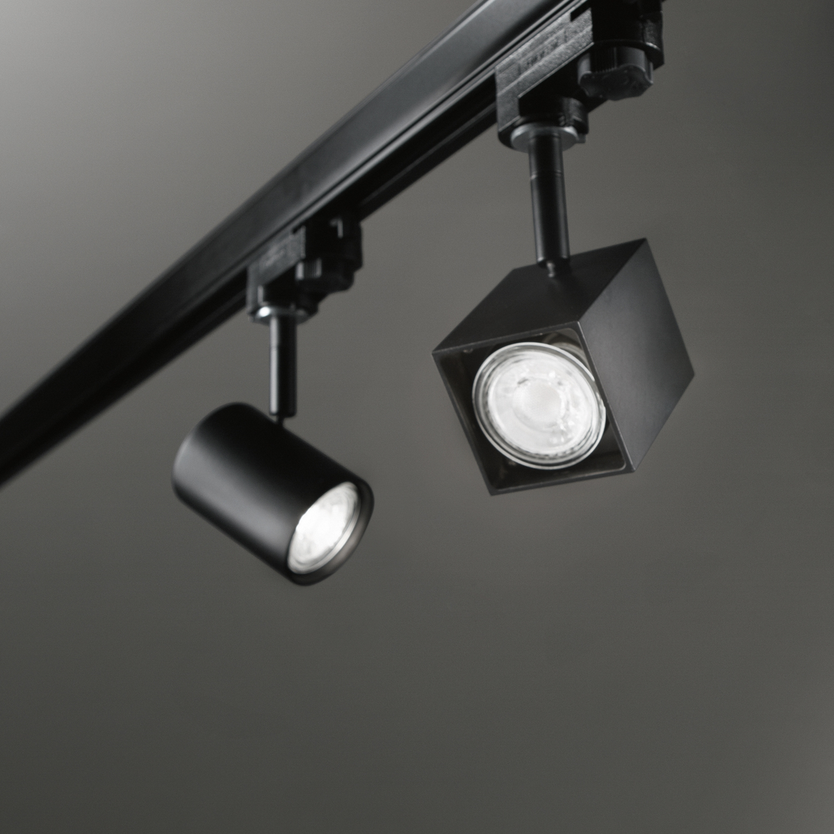 Spot pe șină Ideal Lux Spot 3-PHASE, negru, 229720