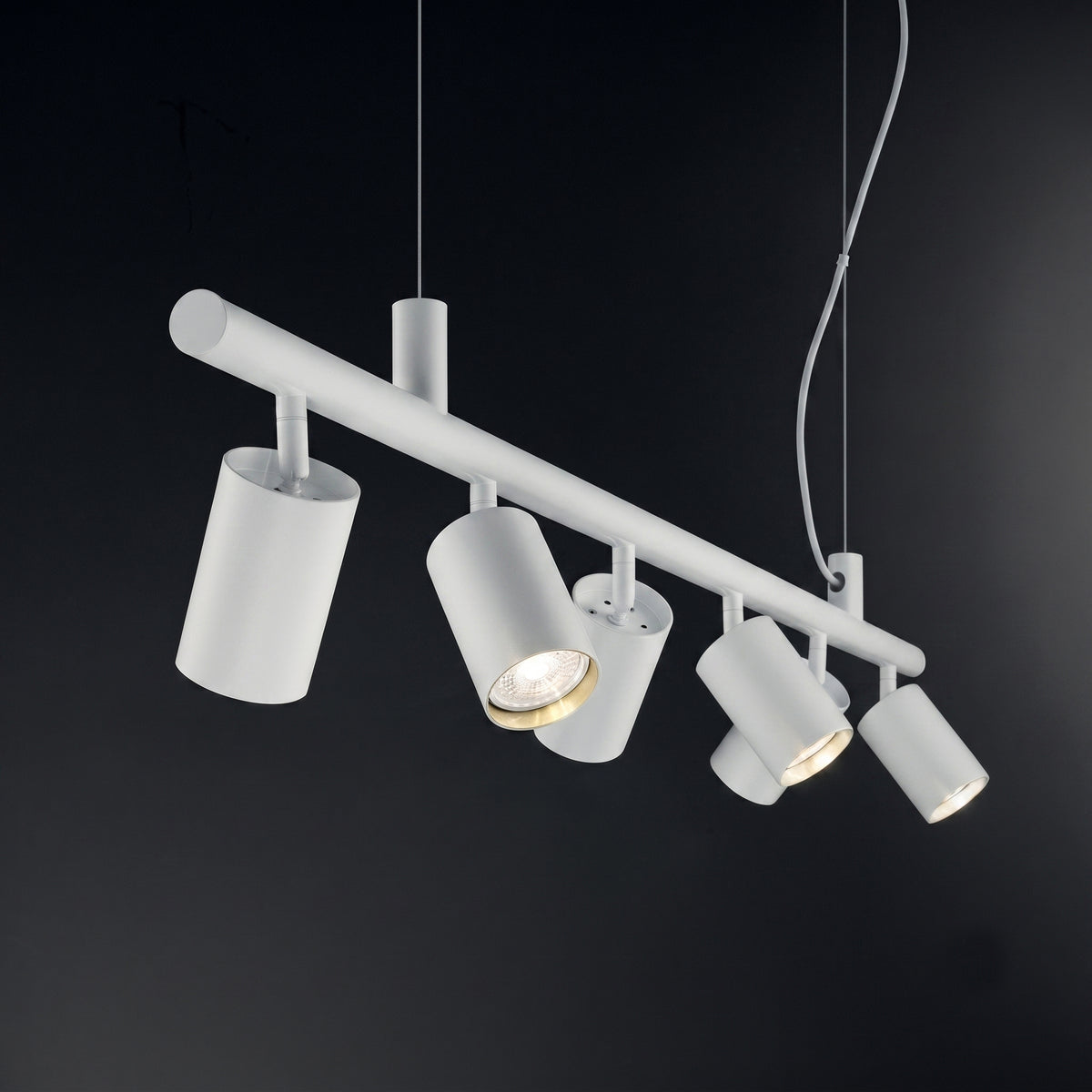 Lustră Ideal Lux Dynamite SP6, alb, 231433