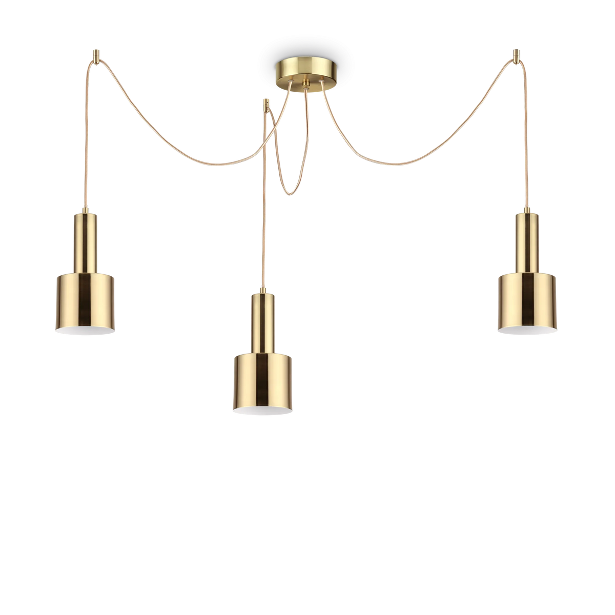 Lustră Ideal Lux Holly SP3, alamă, 231600