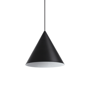 Pendul Ideal Lux A-line SP1, negru, Ø30 cm, 232744