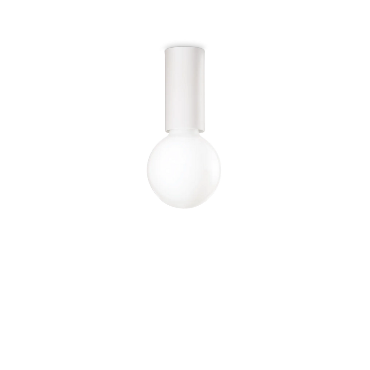 Plafonieră Ideal Lux Petit PL1, alb, 232966