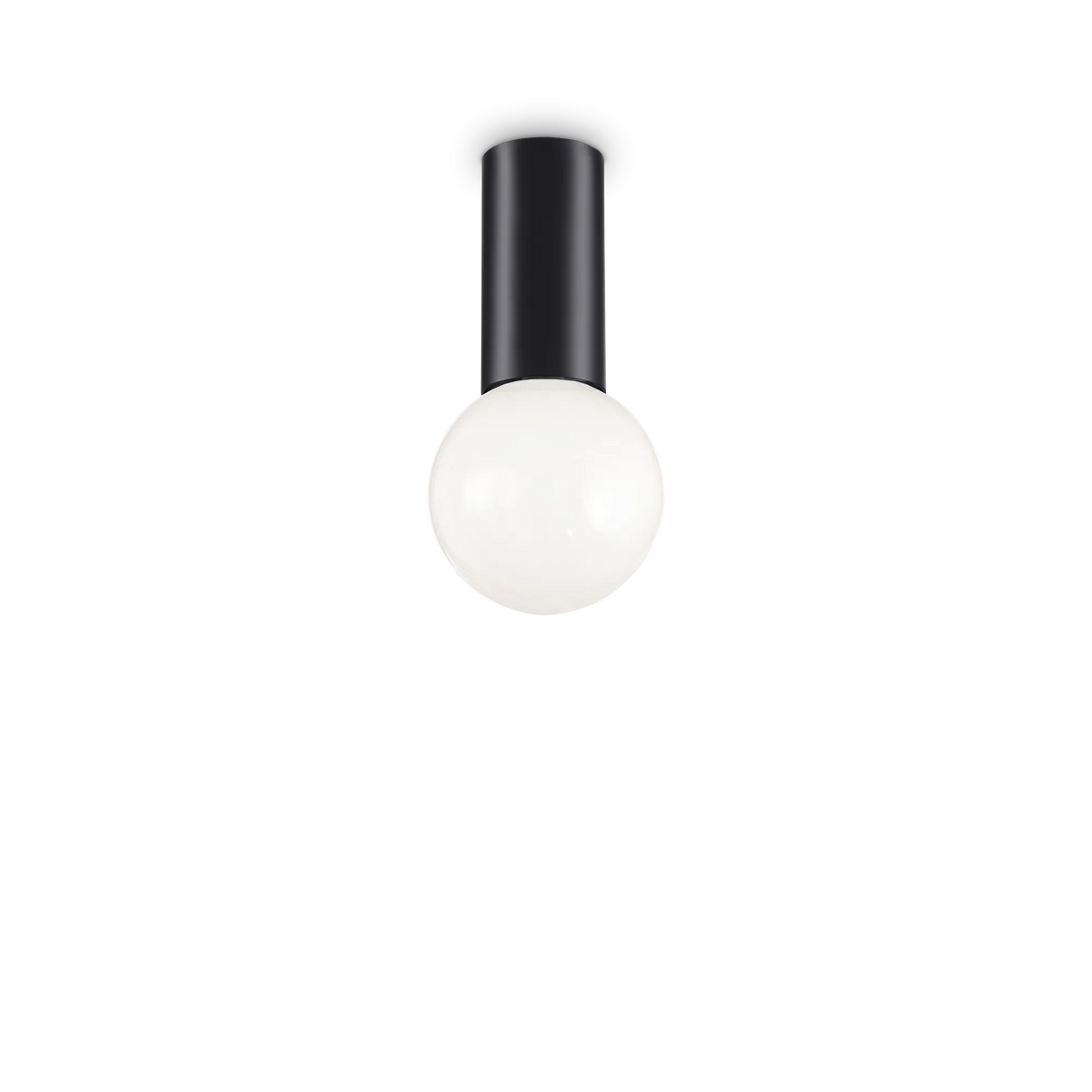 Plafonieră Ideal Lux Petit PL1, negru, 232980