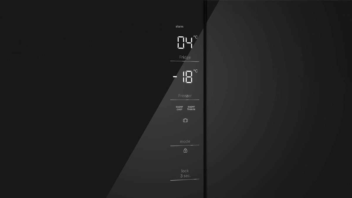 Frigider multi-door Bosch KMC85LBEA, Seria 4, 547 l, Total No Frost, negru