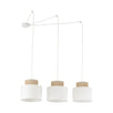 Lustra Duo Juta White 2345