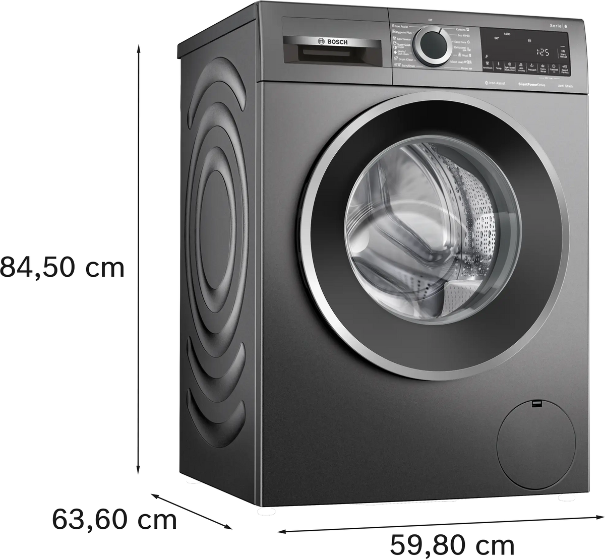 Mașină de spălat rufe Bosch WGG244ZREU, Seria 6, 9 kg, 1400 rpm