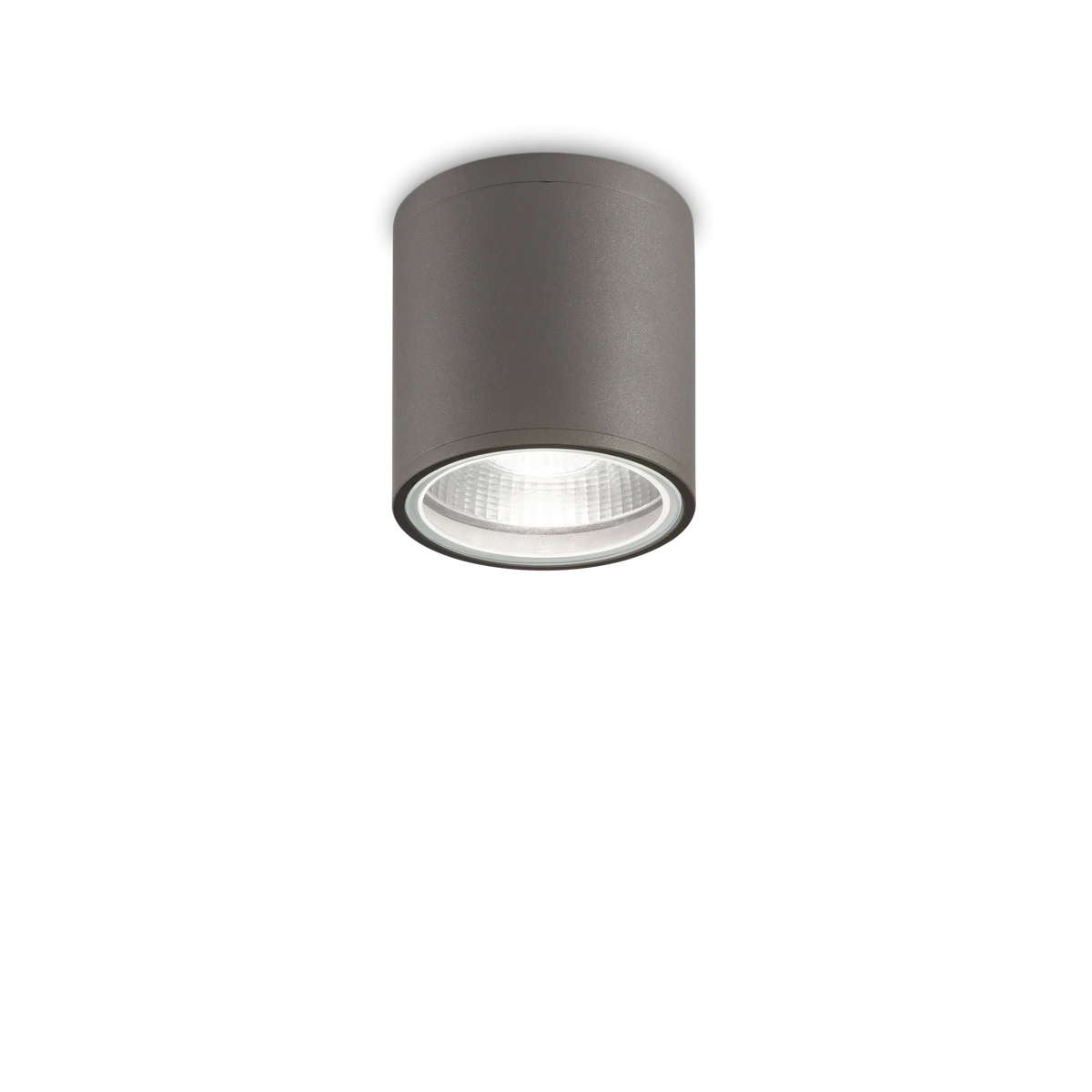 Plafonieră de exterior Ideal Lux Gun PL1, antracit, 236865